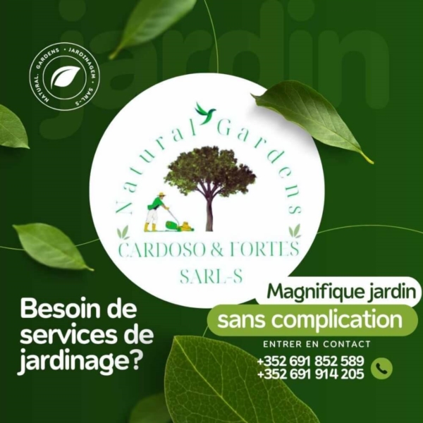 Image 3 : Aménagement paysager à Dudelange : Natural Garden's Cardose & Fortes SARLS