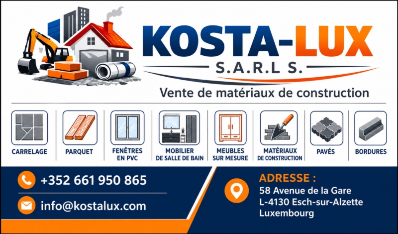 Image 1 : Agencement d'espace intérieur à Esch-sur-Alzette : Kosta-Lux | Équipements et aménagement intérieur