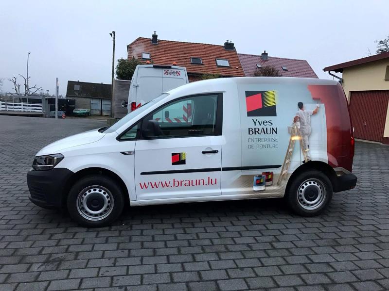 Image 1 : Peinture et habillage mural à Luxembourg : Braun Yves