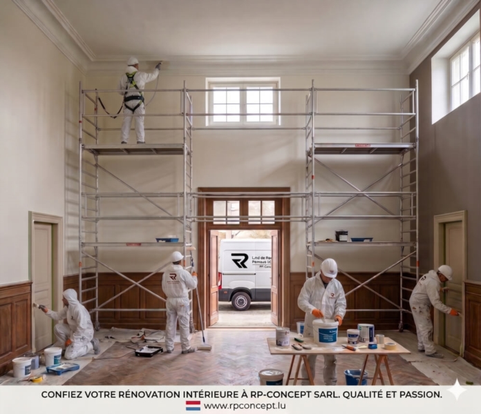 Image 1 : Service de rénovation à Oberkorn : RP CONCEPT - L'Art de la Rénovation et de la  Peinture Concept S.à.r.l