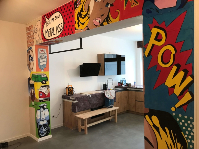 Image 4 : Peinture et habillage mural à Berchem : Luxcolor Sàrl