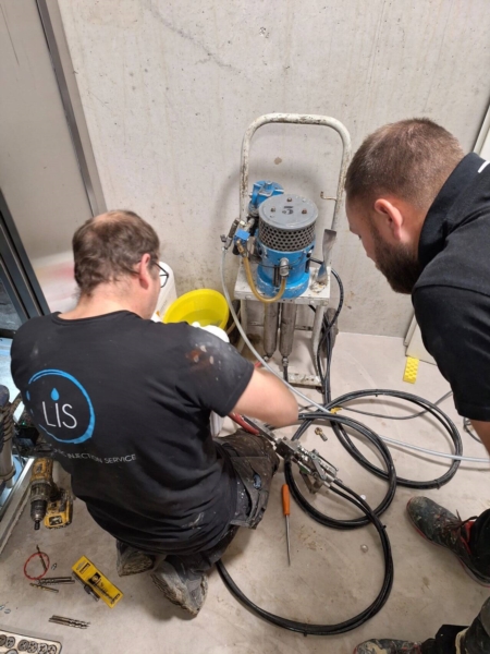 Image 2 : Étanchéité du bâtiment à Keispelt : Luxembourg Injection Service Sàrl