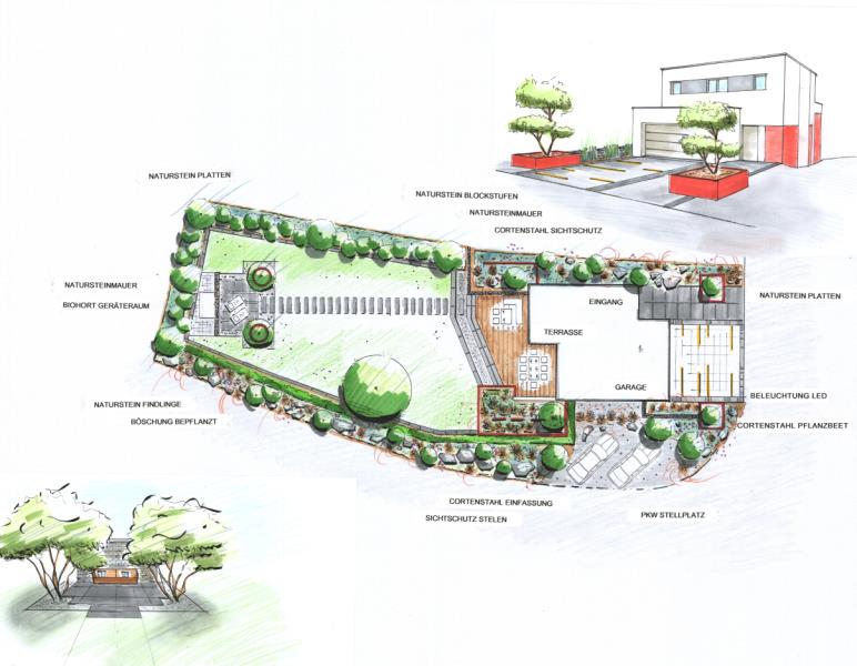 Image 8 : Agencement extérieur à Echternach : Burelbach Gardendesign S.à r.l.