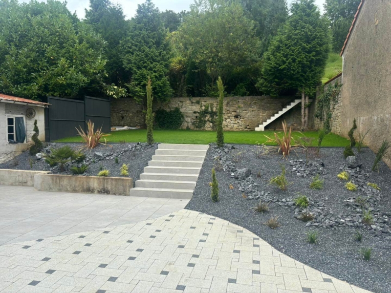 Image 6 : Aménagement paysager à Amanvillers : KB Design - Paysagiste/Création&Aménagement  paysager/Pavage - Metz Thionville Hettange-Grande