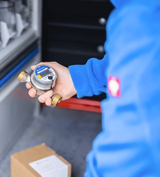 Image 2 : Installation de chauffage à Kehlen : BRUNATA - METRONA