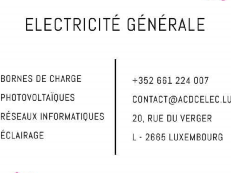 Image 6 : Electricité à Luxembourg : AC/DC ELEC