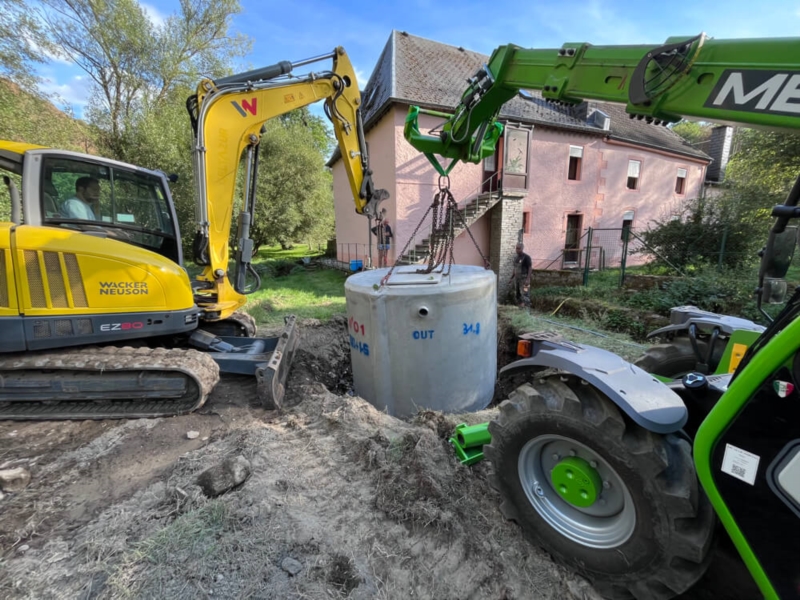 Image 8 : Étanchéité du bâtiment à Rombach-Martelange : Frédéric Clément - Traitement de l'humidité
