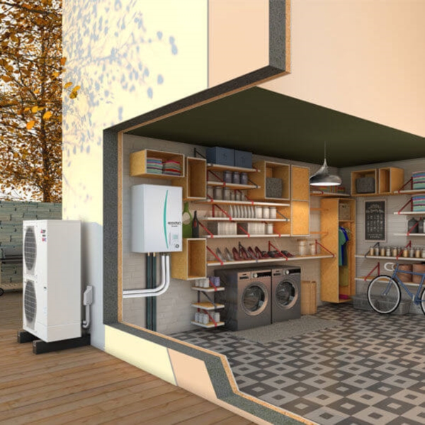 Image 2 : Installation de chauffage à Bascharage : M-Energies Service Van Kasteren