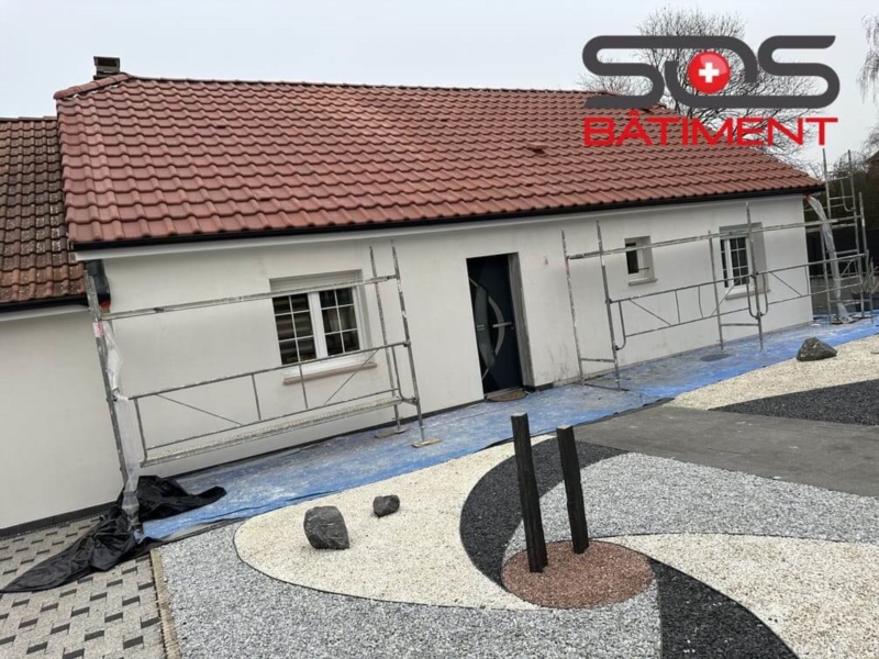 Image 4 : Travaux de maçonnerie à Plesnois : SOS Bâtiment - Façadier/Couvreur/Rénovation - Metz Thionville Nancy