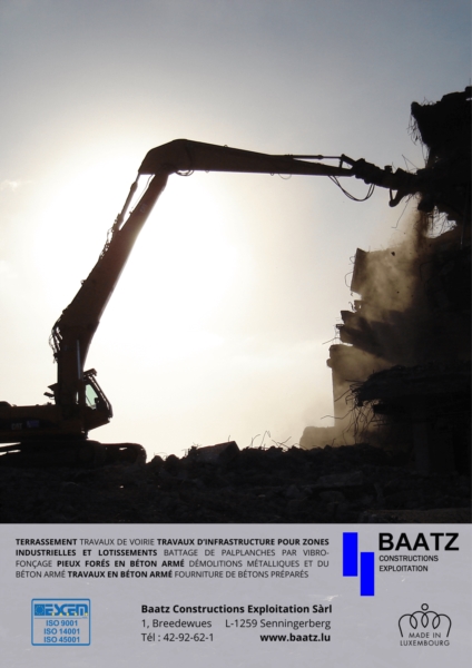 Image 3 : Entrepreneur en bâtiment à Senningerberg : Baatz Constructions Exploitation Sàrl