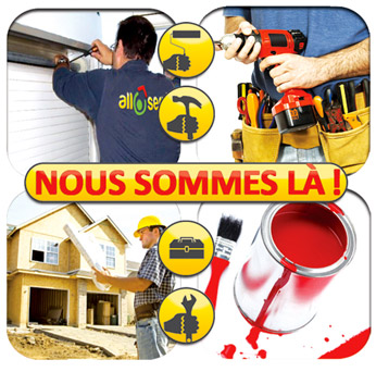 Image 8 : Peinture et habillage mural à Bertrange : AlloServices.lu Sàrl