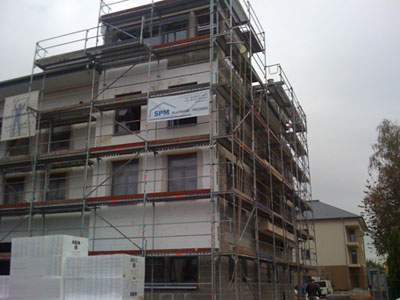 Image 22 : Façade bâtiment à Dudelange : SPM Bâtiments Sàrl