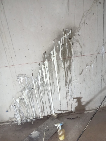 Image 12 : Étanchéité du bâtiment à Keispelt : Luxembourg Injection Service