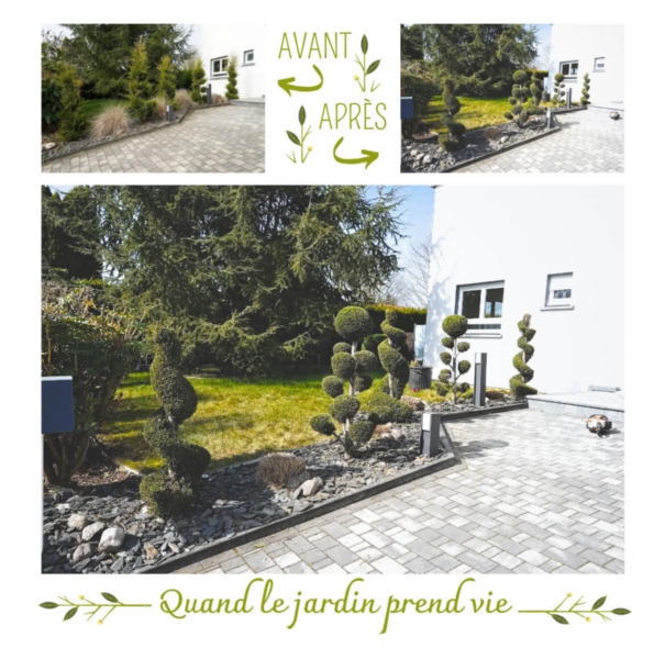 Image 6 : Aménagement paysager à Villers-la-Montagne : Eco Tonte