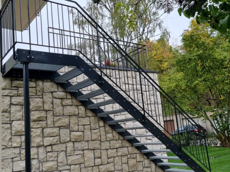 Image 16 : Structures d’escalier et de protection à Nachtmanderscheid : MM Mendes