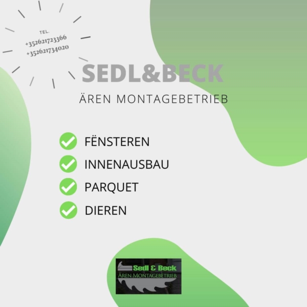 Image 10 : Montage meuble à Wormeldange-Haut : Sedl&beck Ären Montagebetrieb Sàrl